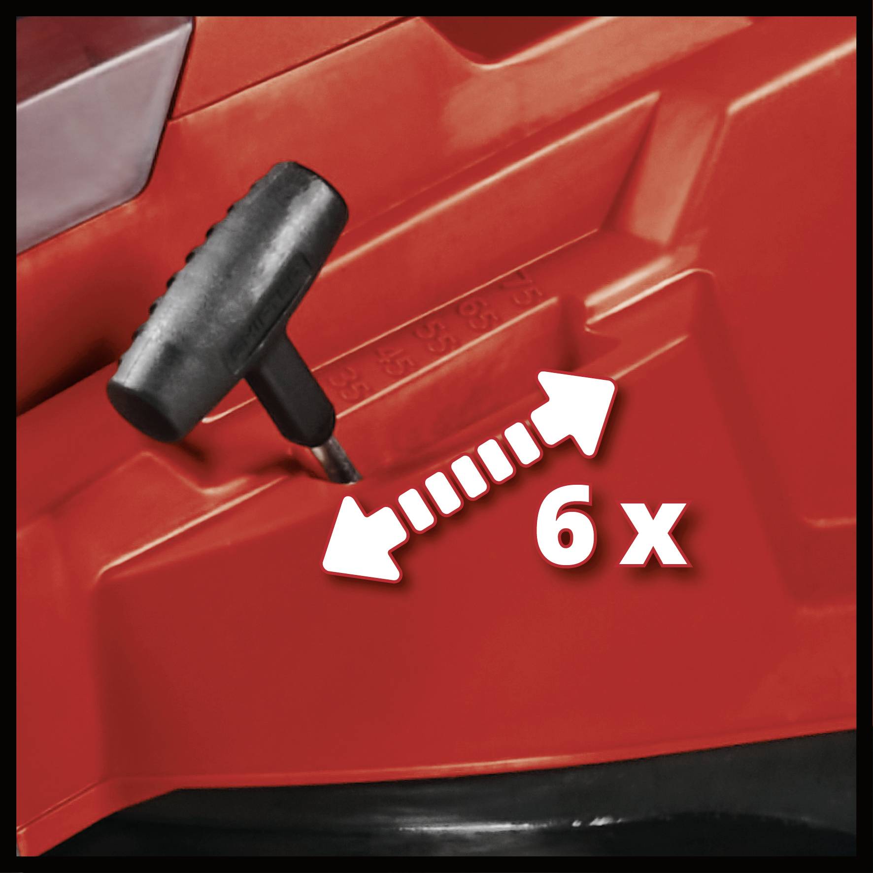 Einhell Power X-Change RASARRO 36/42 (2x4.0Ah) akumulatorowy Kosiarka zaw. akumulator, zaw. ładowarkę 18 V Maksymalna sz-6