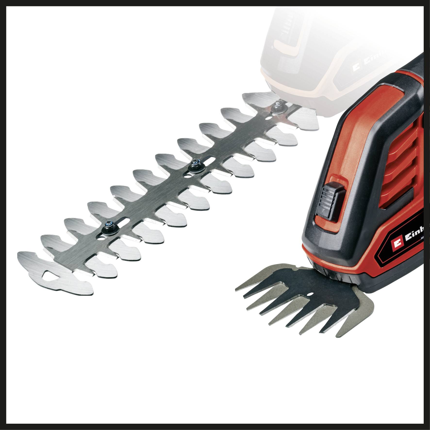 Einhell 3410313 Einhell Power X-Change Akku-Gras- und Strauchschere GE-CG 18/100 Li-Solo акумуляторні ножиці для трави з м'якою ру