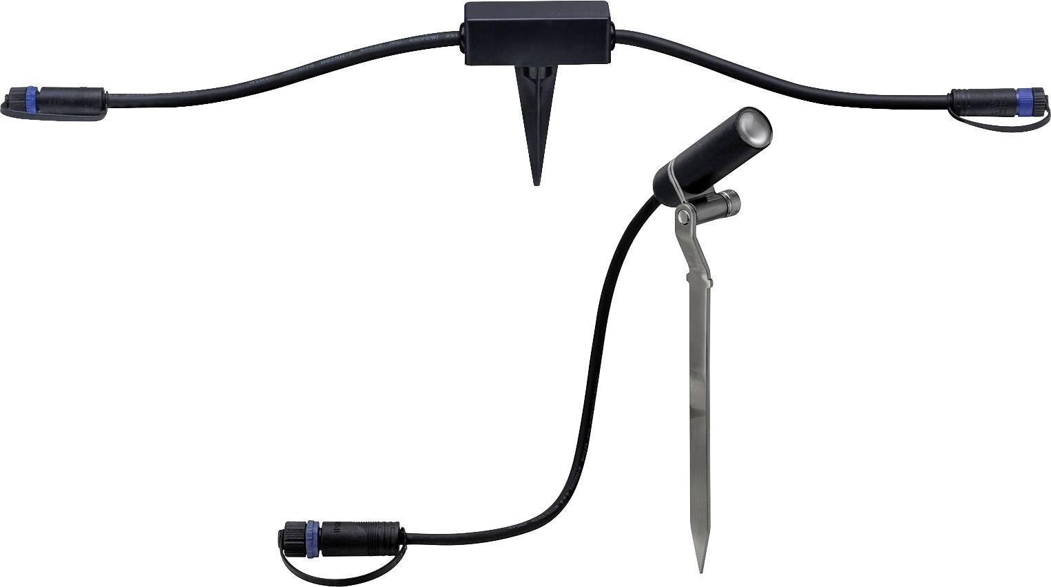 Стартовий комплект світлодіодного садового прожектора Система освітлення Paulmann Plantini Plug&Shine 7,5 Вт 90 лм