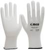 Cimco 141281 Skinny Soft White Nylon Rękawice robocze Rozmiar rękawic: 8, M EN 388 1 par(a)
