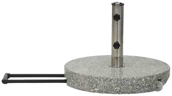 Siena Garden 431522 Wózek z granitowym stojakiemOkoło 40kg, (ØxH) 50x8 cm