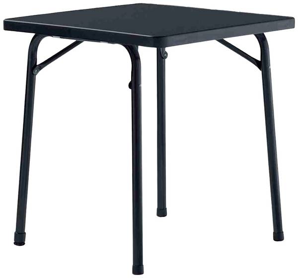 <br>  Sieger<br>  211/G<br>  Stół składany Ü wspornik70x70 cm, żelazny szary<br>