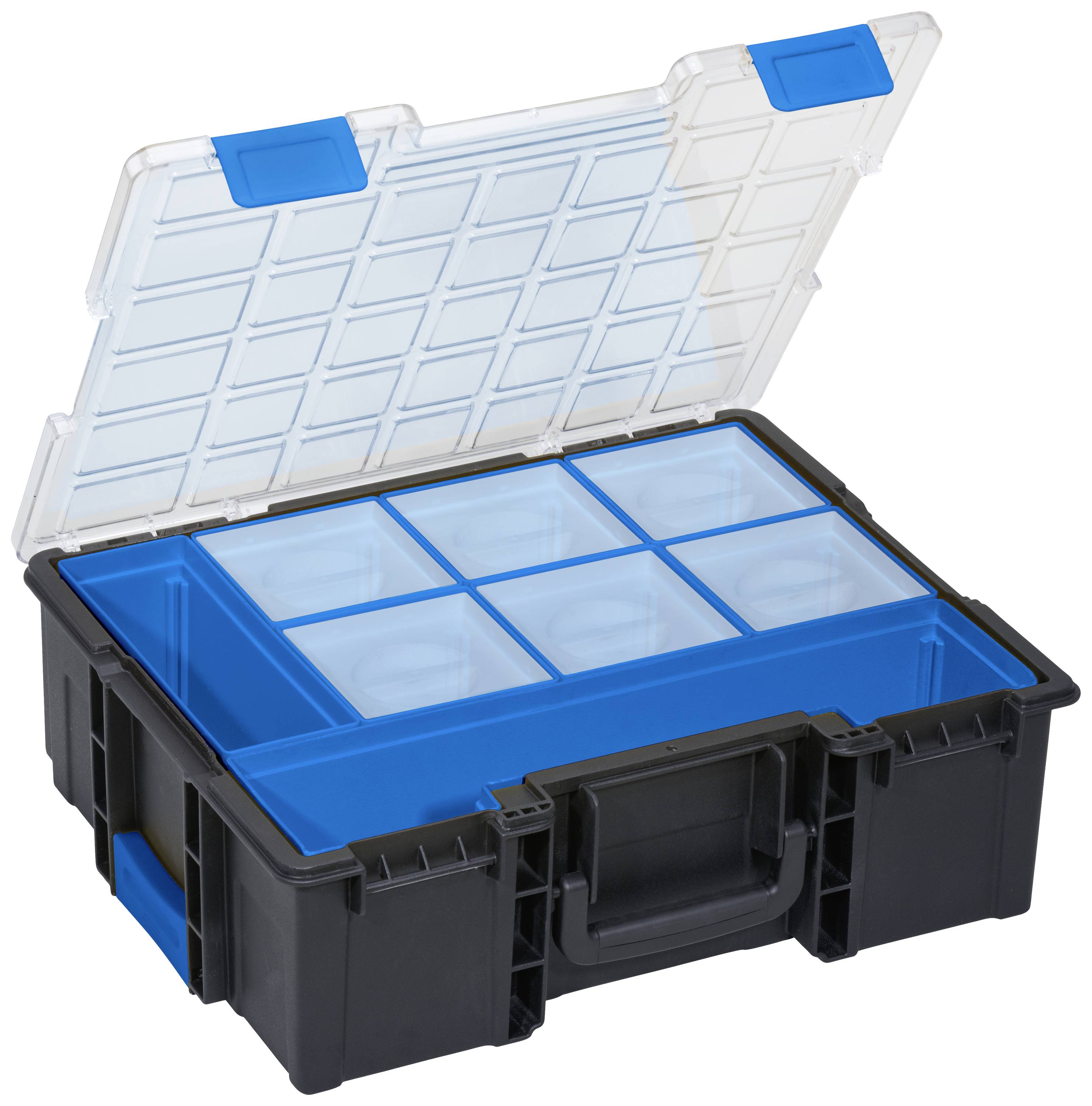 Валіза Allit EuroPlus Pro K 44.144/8L (Ш x В x Г) 440 x 144 x 355 мм Кількість відділень: 8 Вміст 1 шт.