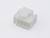 Biały, prostokątny wtyk elektryczny z pięcioma otworami, prawdopodobnie przeznaczony do połączeń kablowych w urządzeniu elektronicznym.
