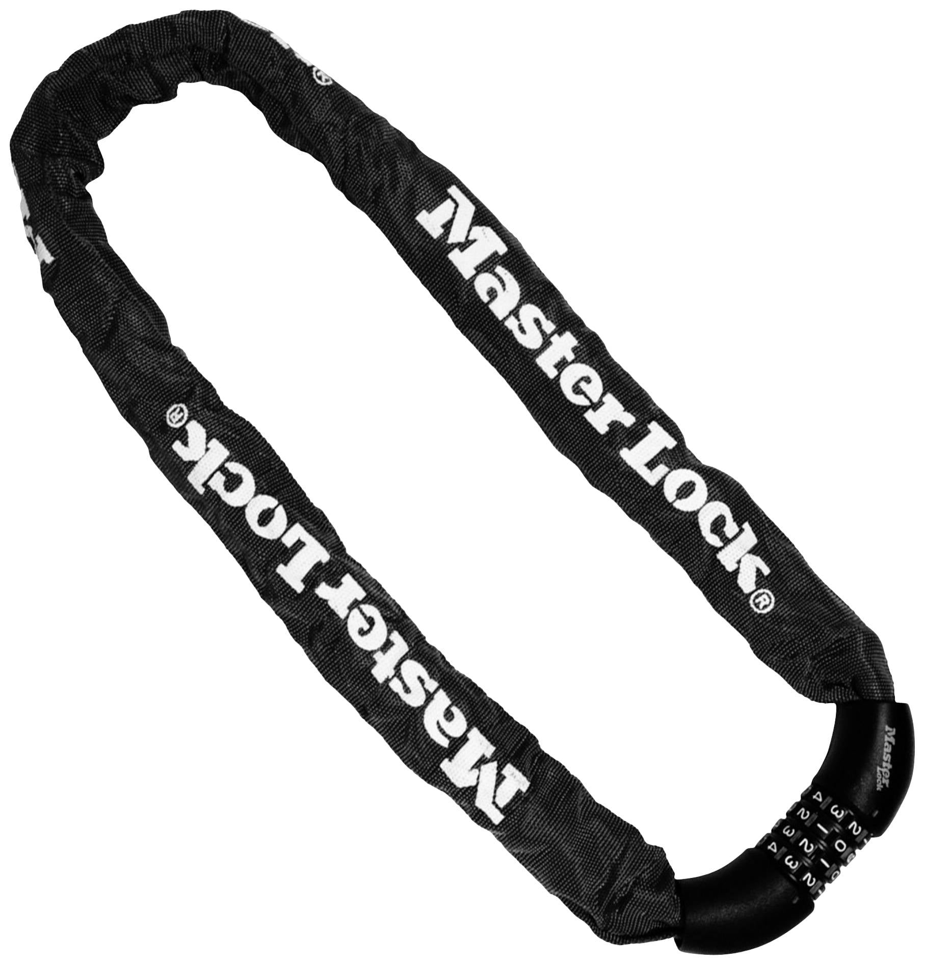 Велосипедний замок Master Lock 8392EURDPRO, ланцюговий, чорний кодовий замок