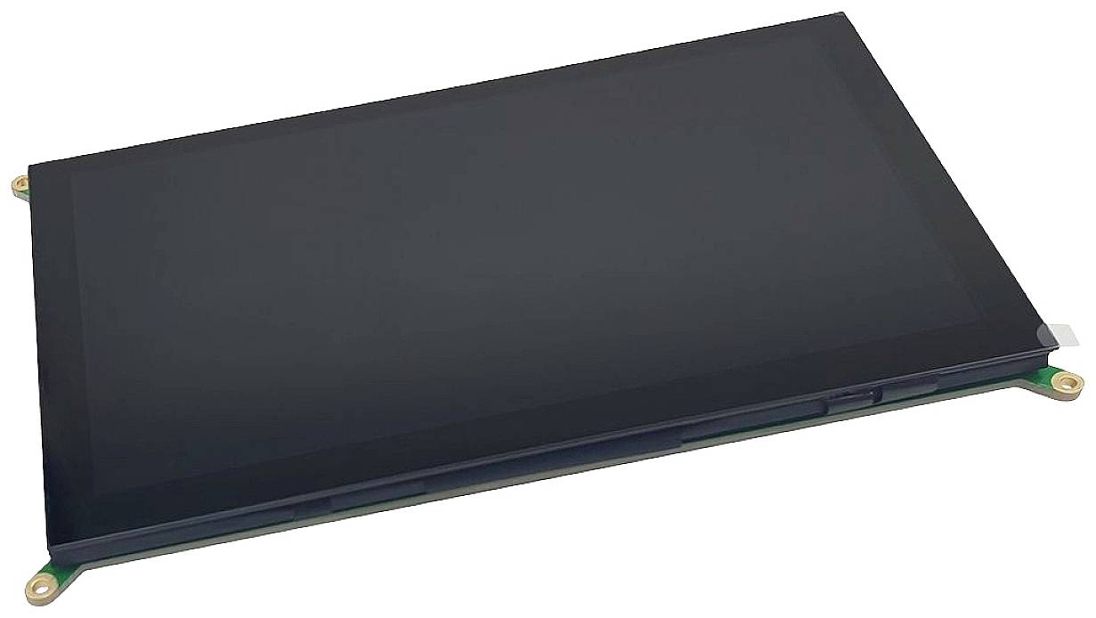 Prostokątny, płaski ekran bez widocznego wyświetlacza lub oznaczenia, z cienką ramką na wszystkich krawędziach.