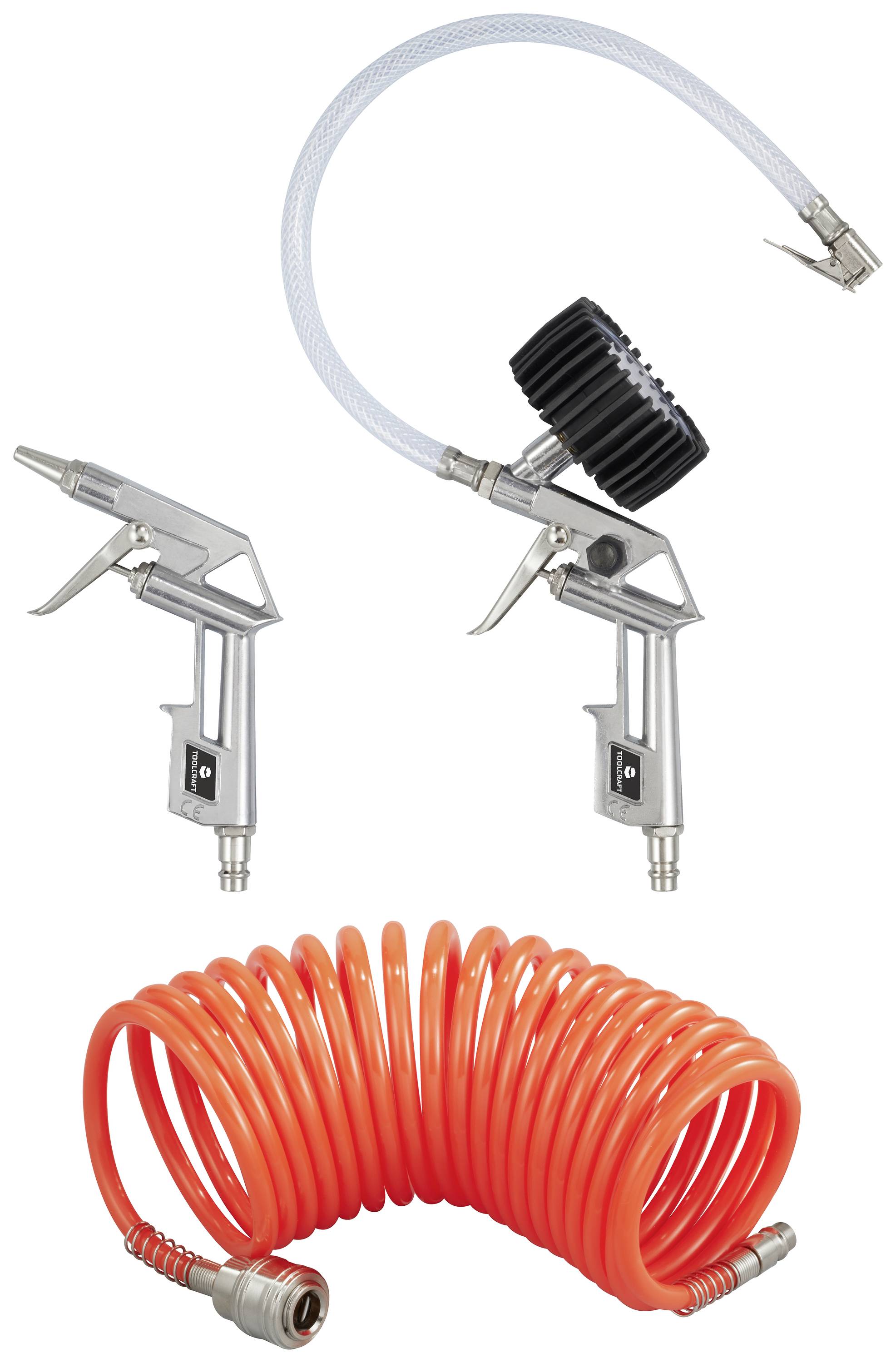 Набір пневматичних інструментів TOOLCRAFT TO-7599831 12 бар