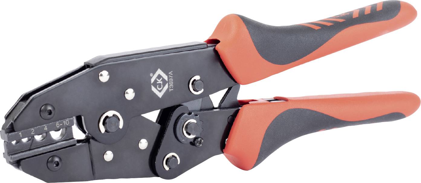 Обтискний інструмент C.K. T3697A, від 1 до 10 мм²