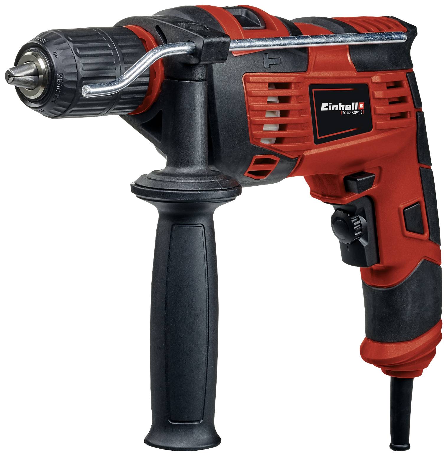 Einhell TC-ID 720/1 E Kit 1-швидкісний ударний дриль 720 Вт з кейсом