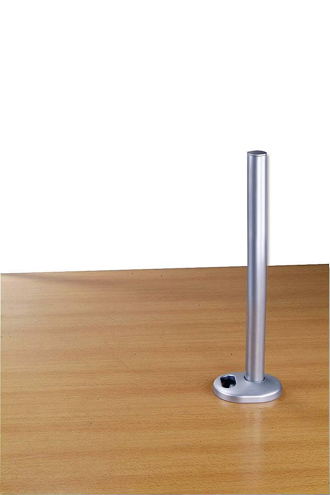 LINDY Тримач для настільного монітора Desk Clamp Pole 1 Silver display Rigid