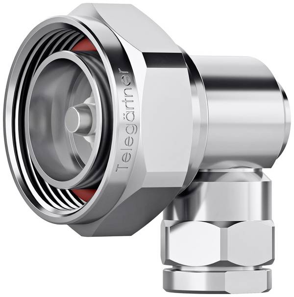 Złącze 7-16 DIN Telegärtner J01120A0113 100024400 złącze męskie kątowe 50 Ω 1 szt.