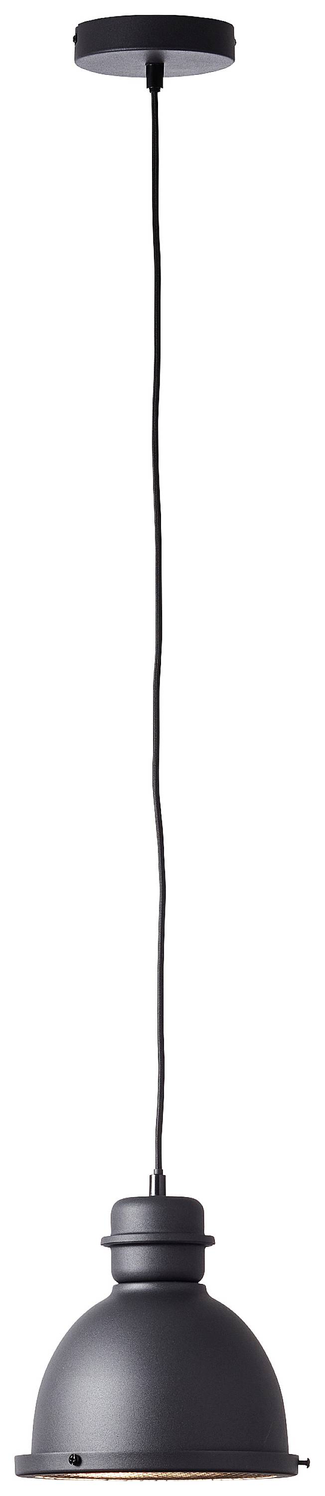 Lampa sufitowa, podwieszana Brilliant Kiki HK19240S76 E-27 czarny (korund)