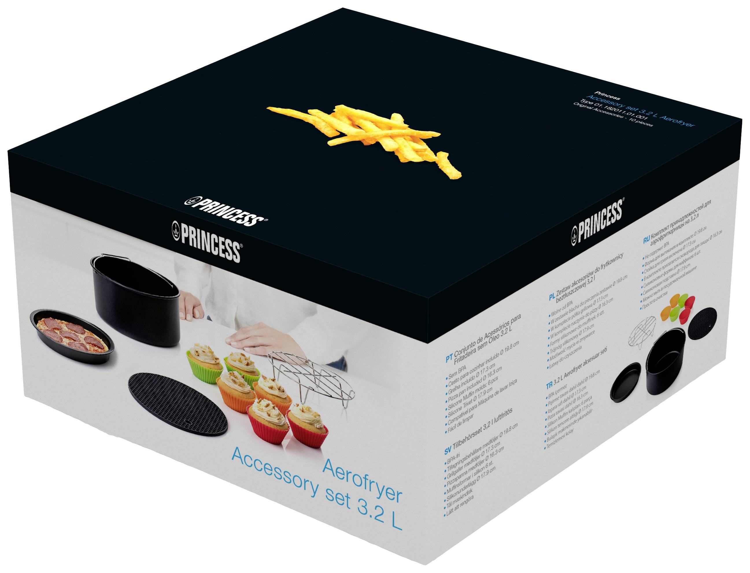 Форма для випікання Princess 182011 3,2 л чорна