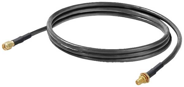 Kabel antenowy Wi-Fi Weidmüller IE-CC-RPSMAM-RPSMAF-3M 2787960000, 3.00 m