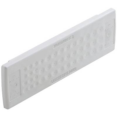 Prostokątna plastikowa osłona z wieloma okrągłymi wypustkami, z napisem 'CABTITE PPG 24/42'. Nazwa producenta 'Weidmüller'.