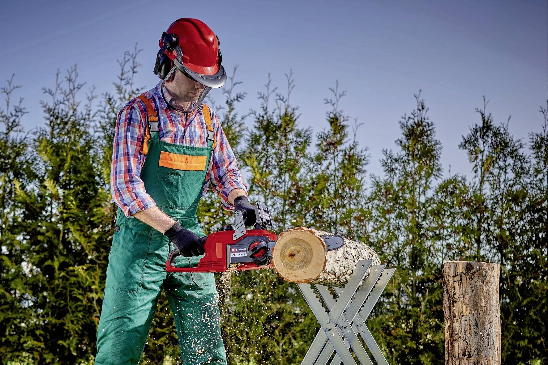 Акумуляторна бензопила Einhell FORTEXXA 18/30, довжина шини 300 мм