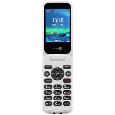 Telefon komórkowy z klapką dla Seniora doro 6820, 128 MB, 2.8 cal, 2 MPx