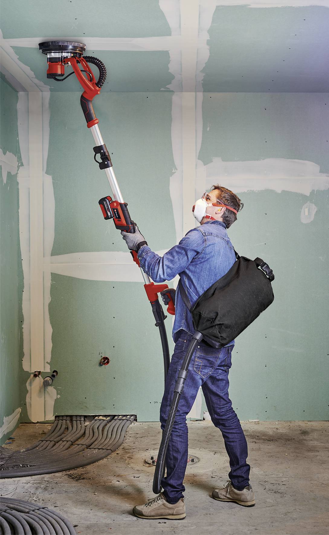 Шліфувальна машина для гіпсокартону Einhell Professional TP-DW 18/225 Li - Solo 4259990 131,9 см 1 шт.