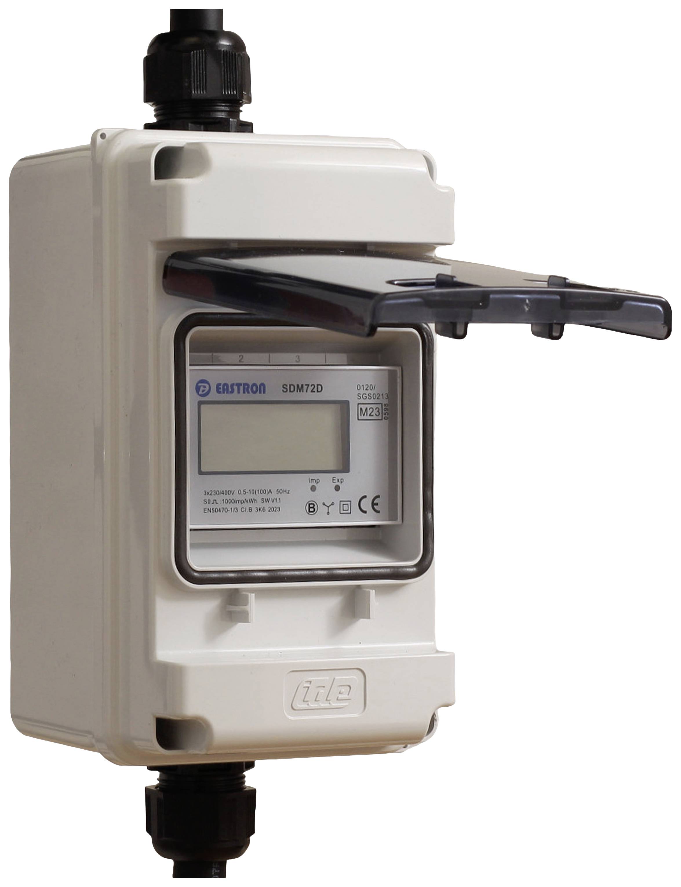 Counttec EC616C EC616C Мобільний цифровий лічильник електроенергії 16 A Сертифікація MID: так 1 шт.