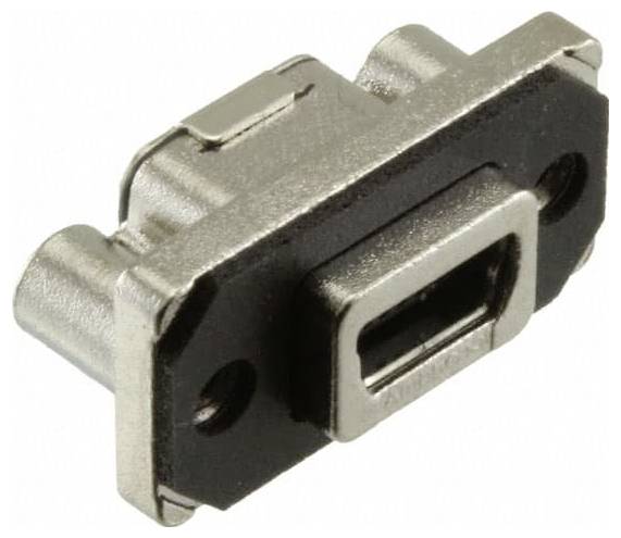 Zbliżenie złącza USB-C, przedstawiające metalową obudowę i port przeznaczony dla urządzeń elektronicznych, umożliwiający dostarczanie energii i transfer danych.