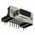 Złącze D-Sub z metalową obudową i dziewięcioma pinami. Przeznaczone do połączeń elektronicznych.