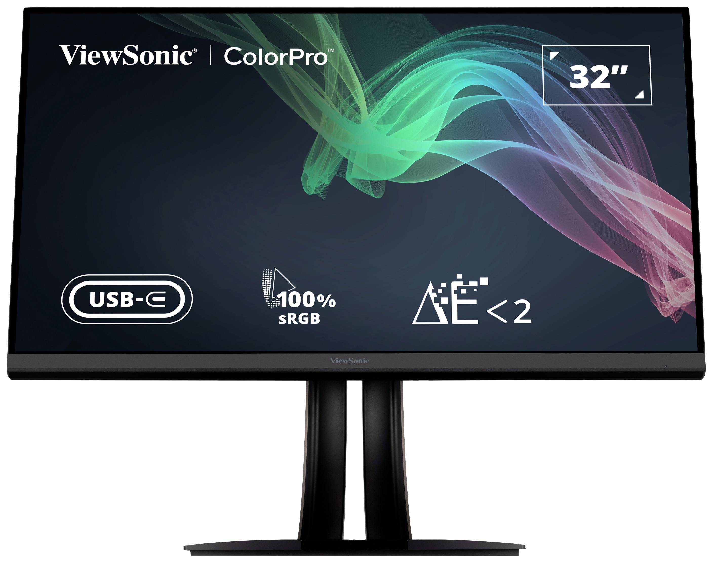 Viewsonic VP3256-4K Monitor EEK G (A - G) 80 cm (31.5 cal) 3840 x 2160 px 16:9 5 ms DisplayPort, HDMI, USB-C® LCD (IPS)-2
