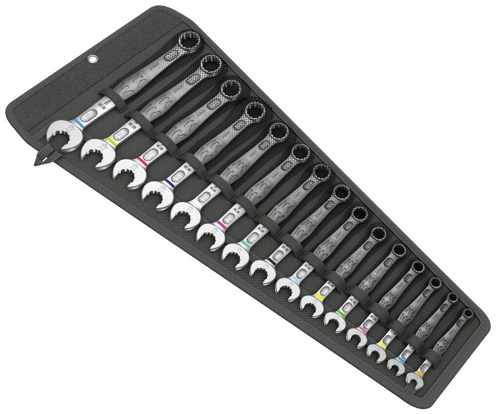 Набір комбінованих ключів Wera 05020302001 6003 Joker Розмір ключа (метрична система) (лише для Title) 8 - 90 мм