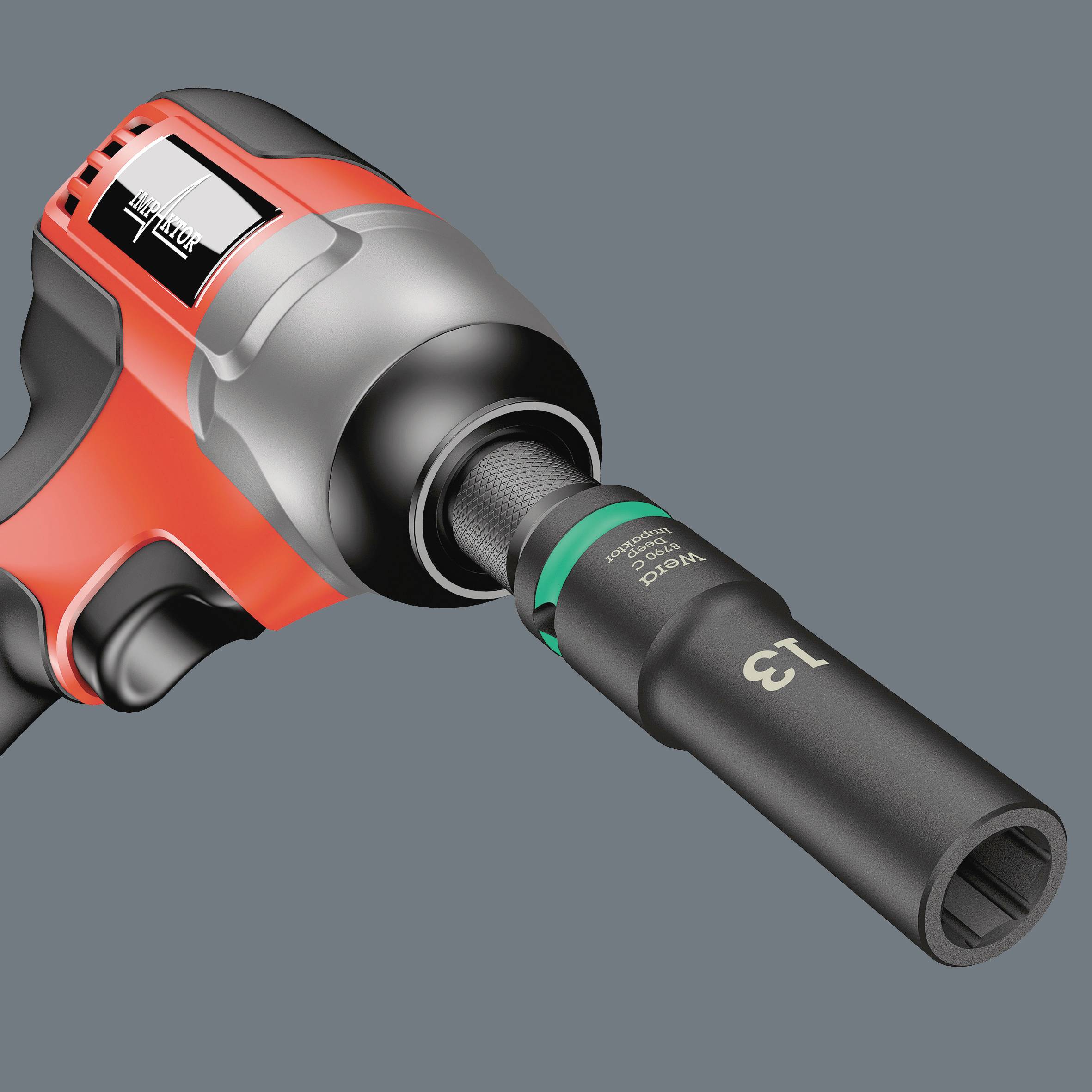 Головка-головка внутрішнього шестигранника Wera 8790 C Impaktor Deep 05004838001 22 мм 1/2