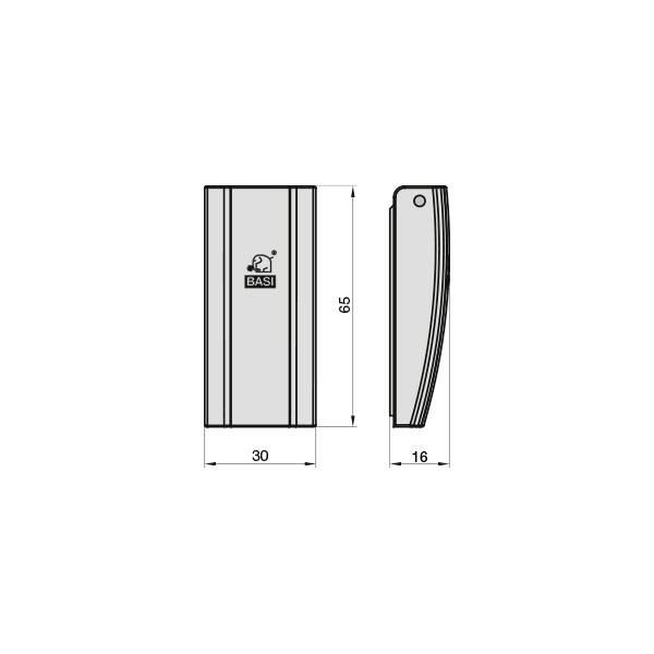 Розетка для захисту від дощу Basi 7820-0408