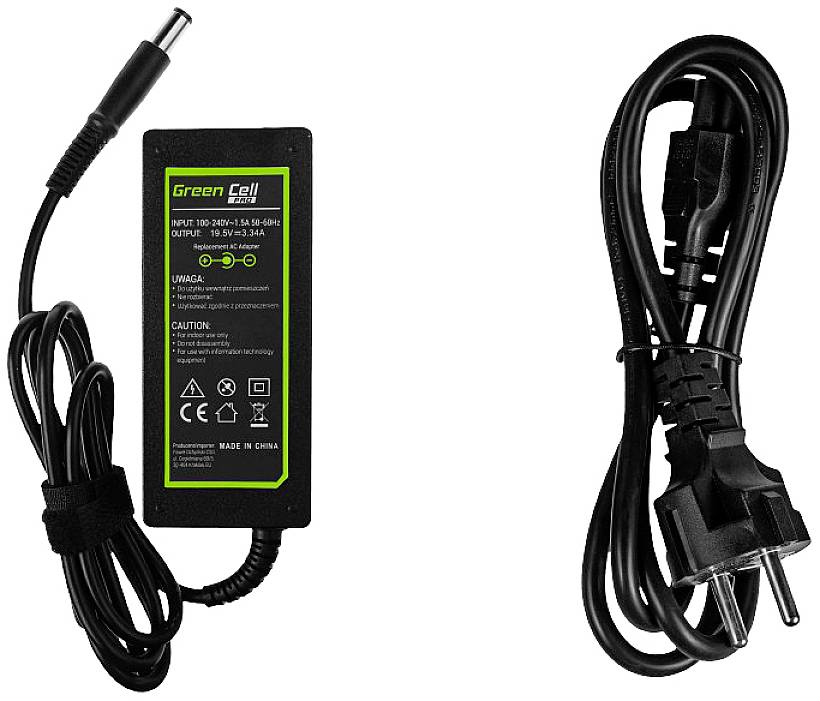 Адаптер живлення для ноутбука Green Cell AD07AP 65 Вт 3,34 А