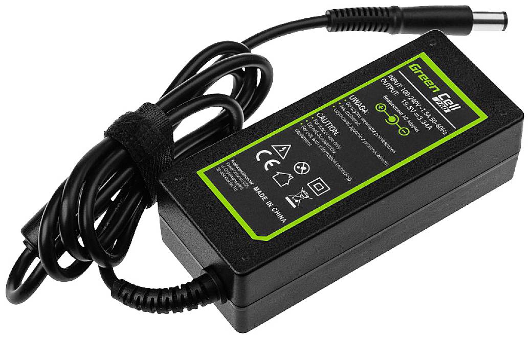 Адаптер живлення для ноутбука Green Cell AD07AP 65 Вт 3,34 А