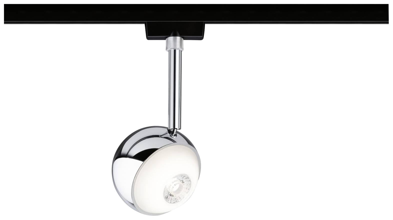 Світлодіодний рейковий світильник Paulmann Spot Capsule 96807 високої напруги, стаціонарний, 6 Вт LED, 580 лм, чорний (матовий), х