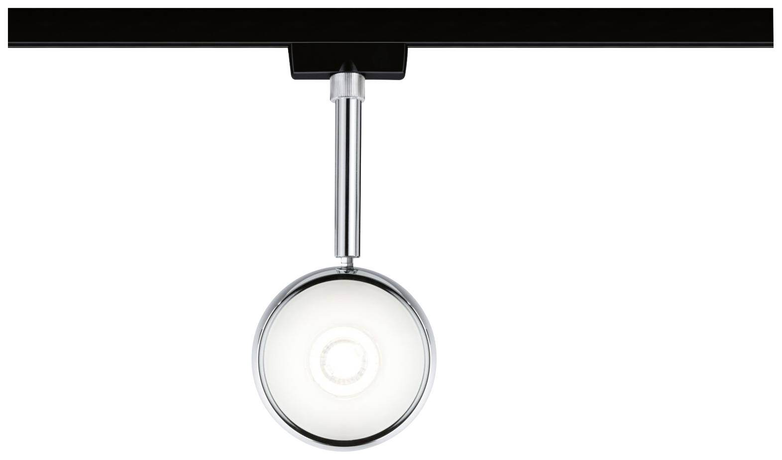 Світлодіодний рейковий світильник Paulmann Spot Capsule 96807 високої напруги, стаціонарний, 6 Вт LED, 580 лм, чорний (матовий), х