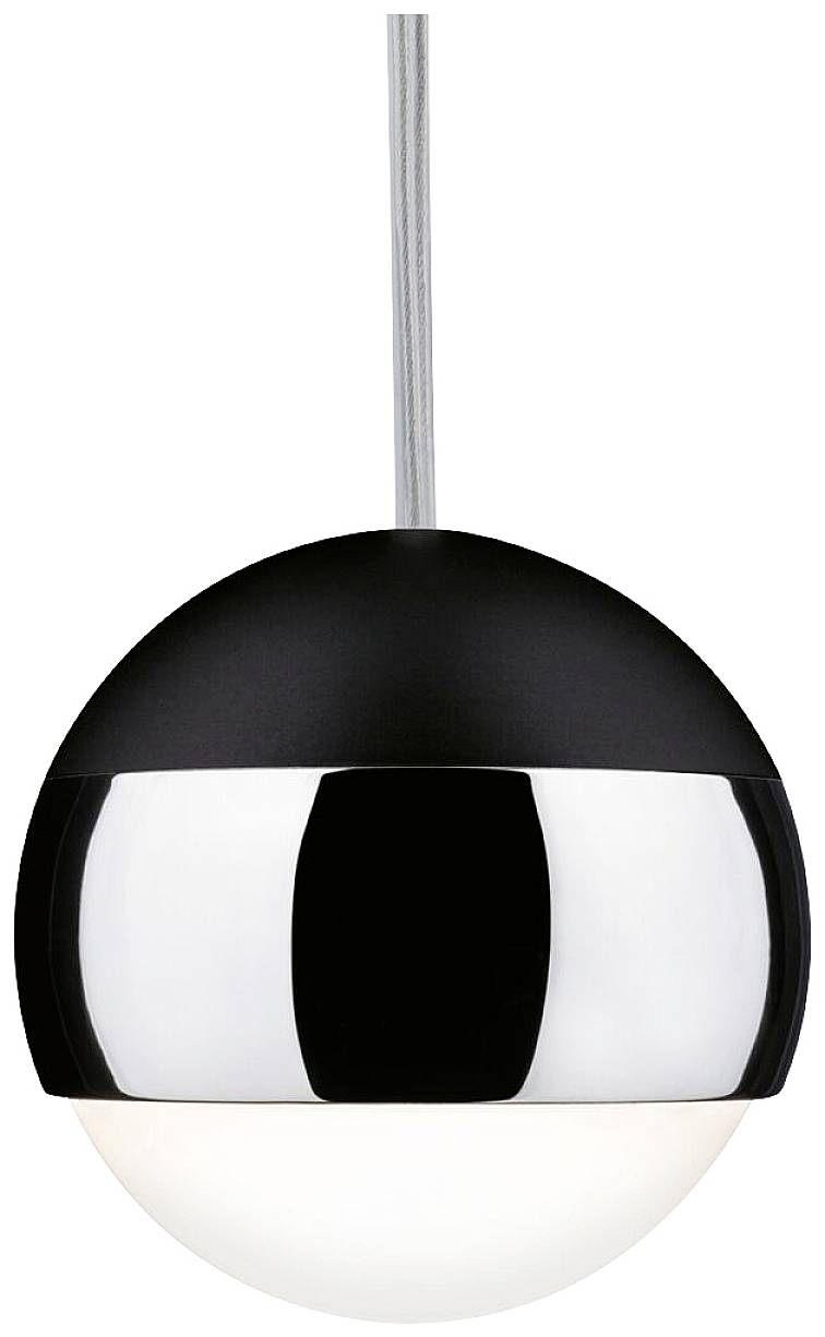 Лампа для високовольтної рейкової системи Paulmann Pendel Capsule 96808 LED постійного монтажу 6 Вт LED 580 лм чорна (матова), хро