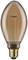 Bursztynowa żarówka z gwintem E27, idealna do tworzenia klimatycznego oświetlenia w pomieszczeniach mieszkalnych.