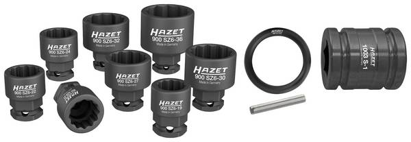 Nasadka zestaw Hazet 900SZ6/11 900SZ6/11 1/2" (12.5 mm)