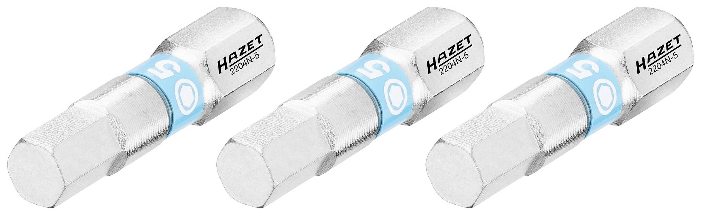 Шестигранна біта Hazet 2204N-5/3 2204N-5/3 5 мм C 6.3 1 шт.