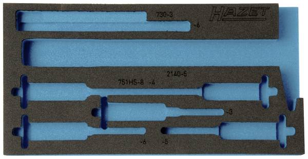 Wypełnienie piankowe Hazet 163-299L 163-299L Wymiary: (D x S) 342 mm x 172 mm