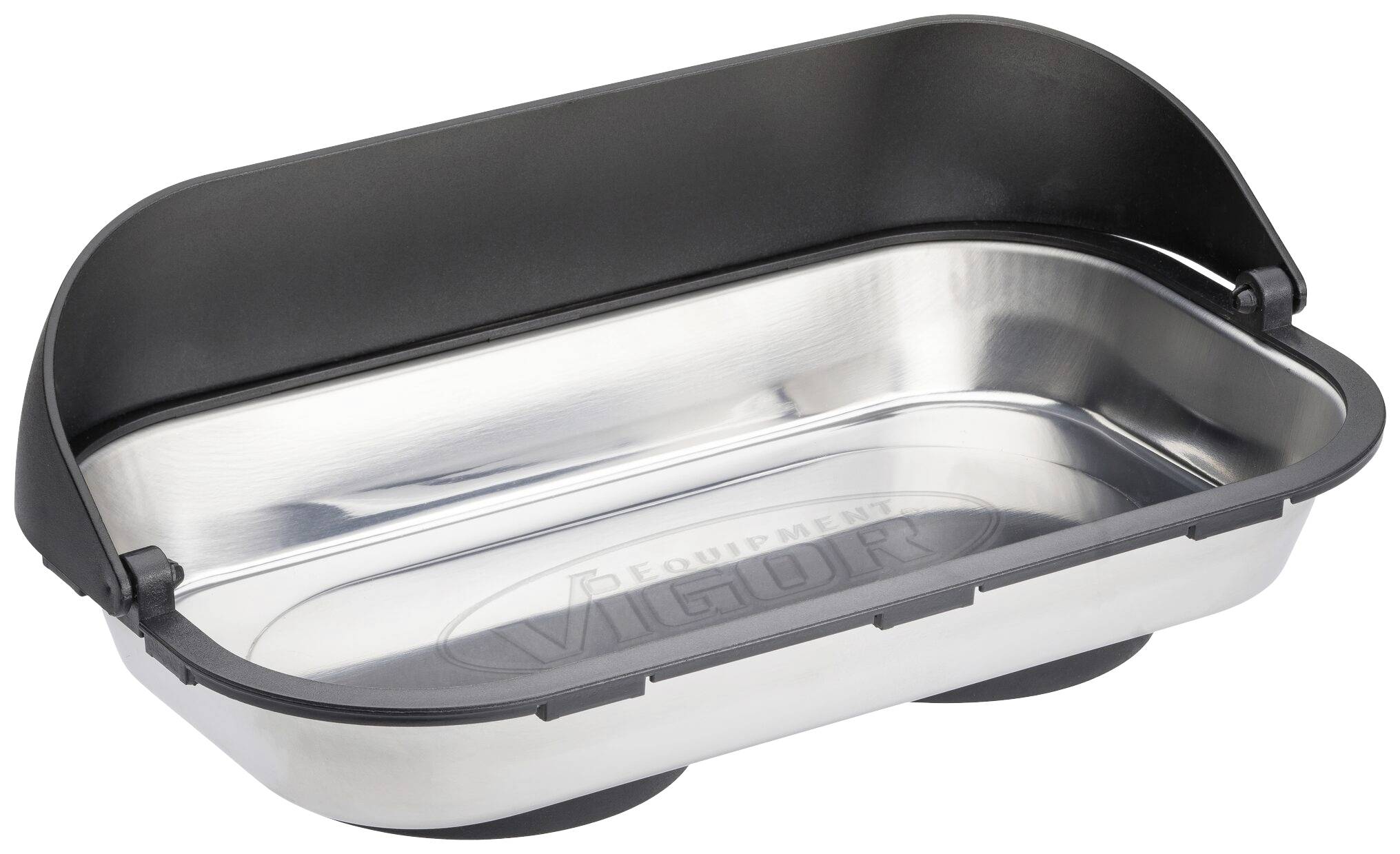 Магнітна миска Vigor V5677 з пластиковою рамкою