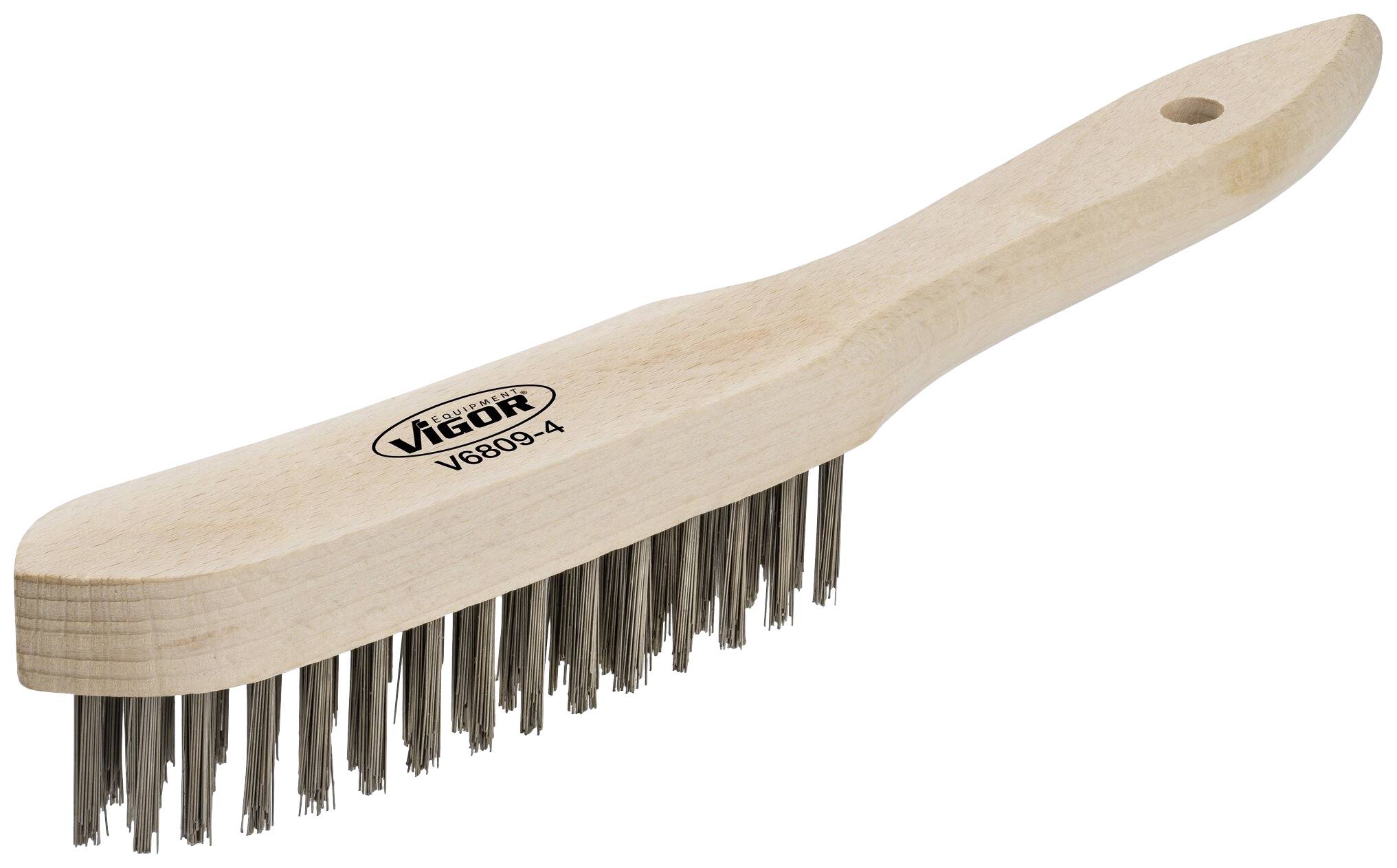 Дротяна щітка Vigor V6809-4 1 шт.