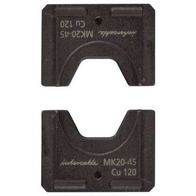 Intercable MK20-45 700014 Wkładka do prasy końcówki kablowe zaciskowe CU Kompatybilność Końcówki kablowe 120.00 mm² (max-0