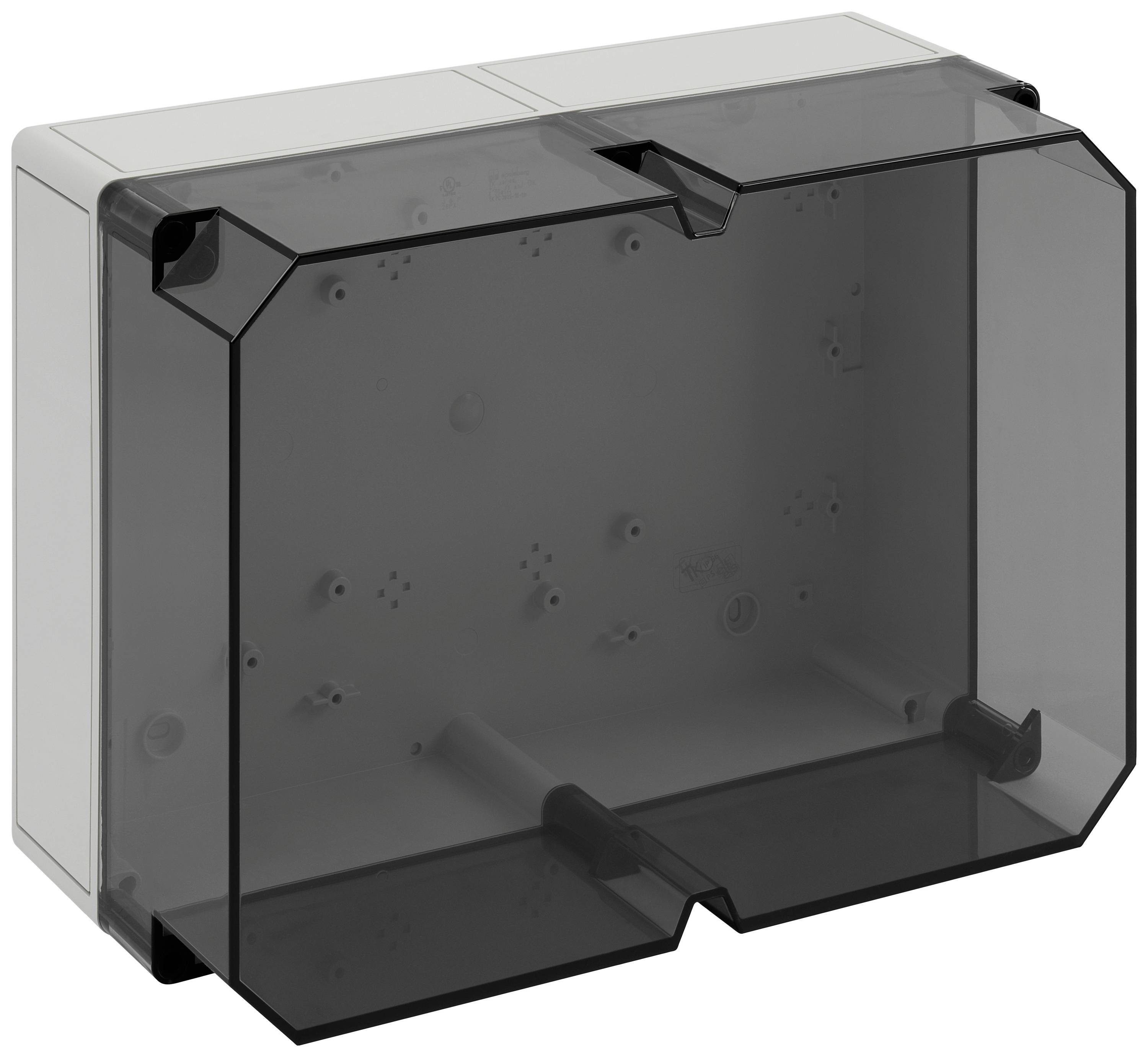 Монтажний корпус Spelsberg TK PS 3625-16-to 361 x 254 x 165 полістирол, полікарбонат, поліуретан, поліамід сірий глянцевий 2 шт.
