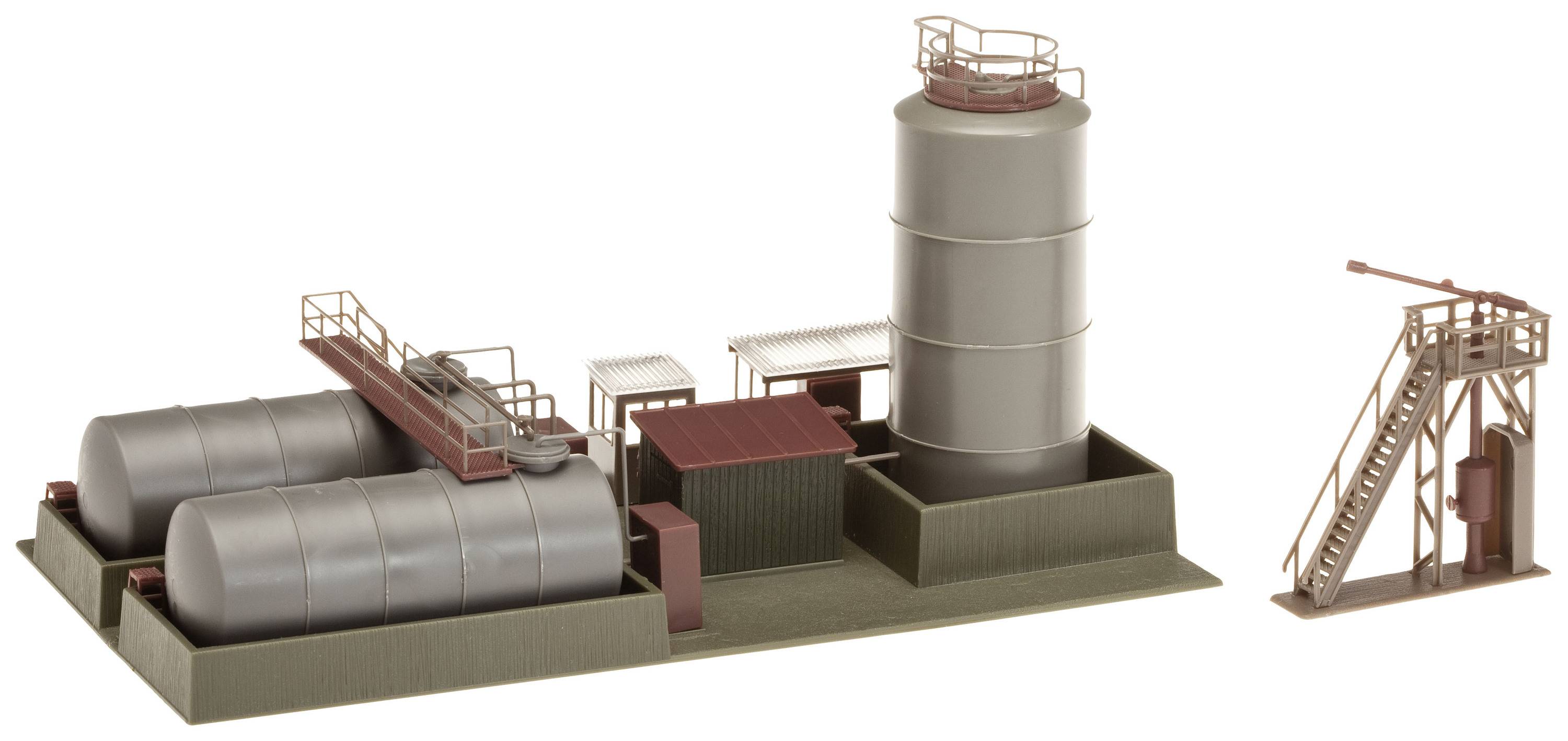 Комплект для складання резервуара для нафтопродуктів Faller 120157 H0 з дизельною заправною станцією, 1 шт.