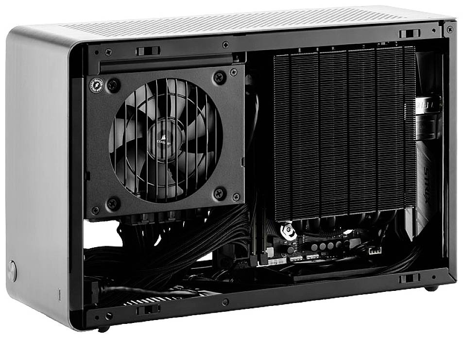 Mini-ITX PCケース DAN Case A4-SFX v4.1 DAN Cases A4-SFX V4.1 Mini-Itx Gaming- Silber : Amazon.pl