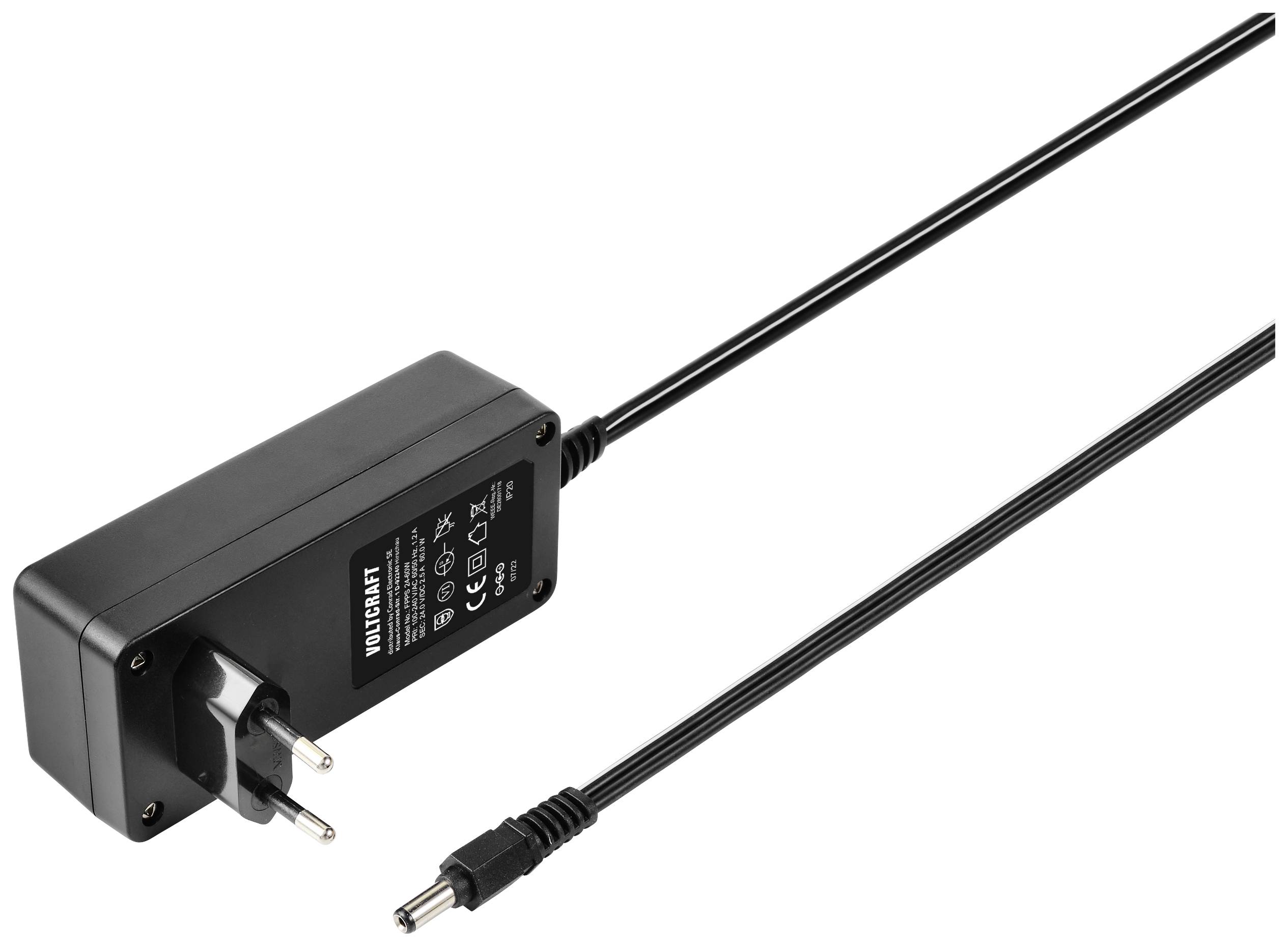 Блок живлення VOLTCRAFT FPPS 24-60W 2.5 A 60 Вт з постійною напругою