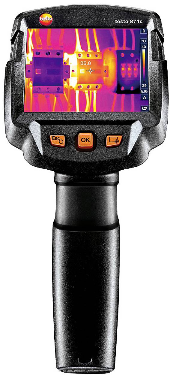 Тепловізійна камера testo 871s 240 x 180 пікселів -30 ... +650 °C
