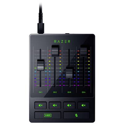 Konsola mikserska RAZER All-in-one Analog Mixer RZ19-03860100-R3M1, Ilość kanałów: 4, Złącze USB