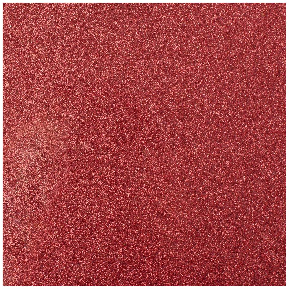 Czerwona, błyszcząca powierzchnia, migocząca wzorem równomiernie rozmieszczonych lśniących cząstek, dekoracyjna i promienna.