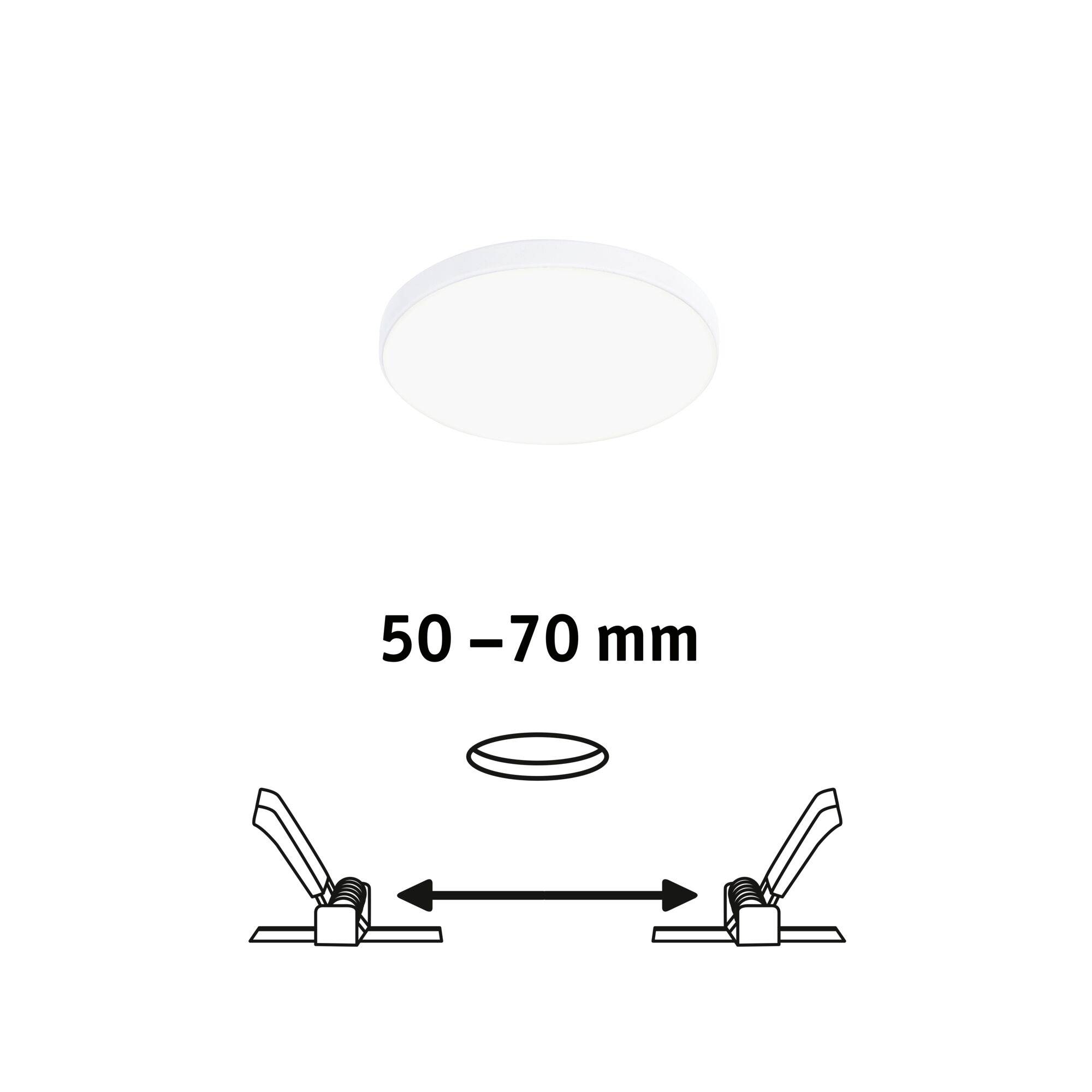 Instrukcja montażu wentylatora: Wentylator sufitowy z rozstawem mocowań 50-70 mm.