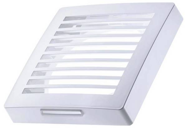 Grill przewodu odprowadzającego  tworzywo sztuczne  Maico Ventilatoren PP 45 AK